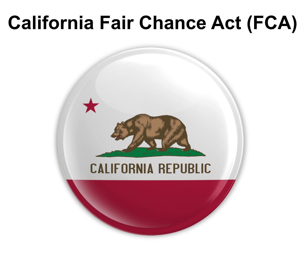 Fair Chance Act Criminal Background Check Procedures for California