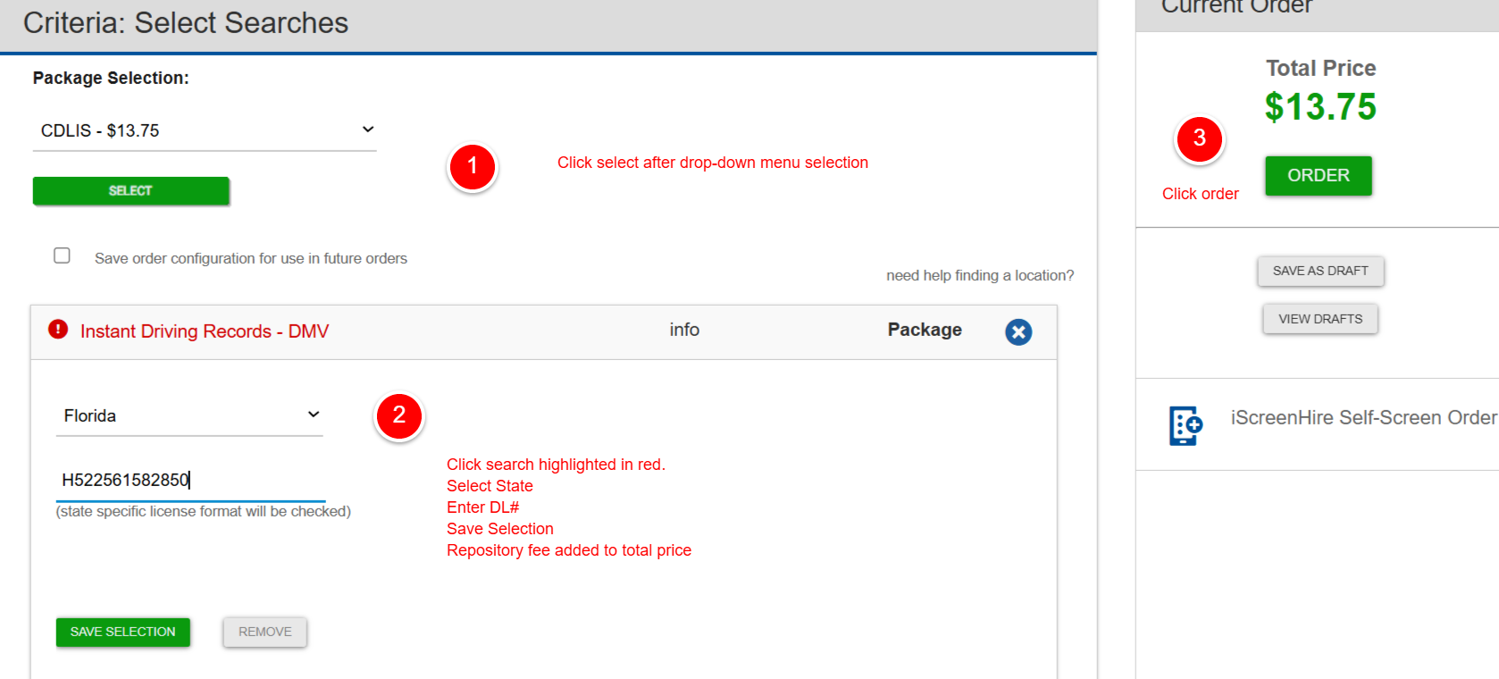 How to order DMV and CDLIS How to order DMV and CDLIS