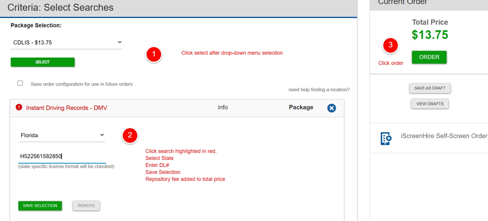 How to order DMV and CDLIS How to order DMV and CDLIS