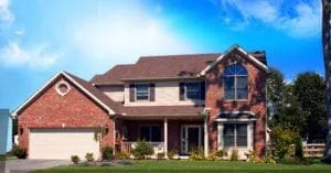 Large suburban home