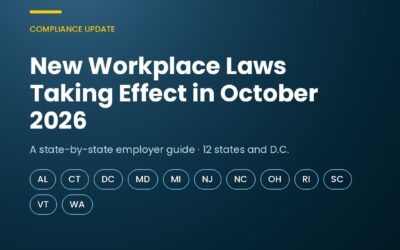 New Workplace Laws Taking Effect in October 2026 | BCS